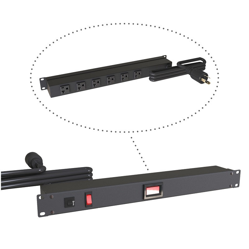 Hammond Rack Mount Basic PDU