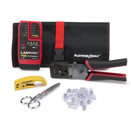 Platinum Tools 90148 EXO ezEX-RJ45 Termination & Test Kit