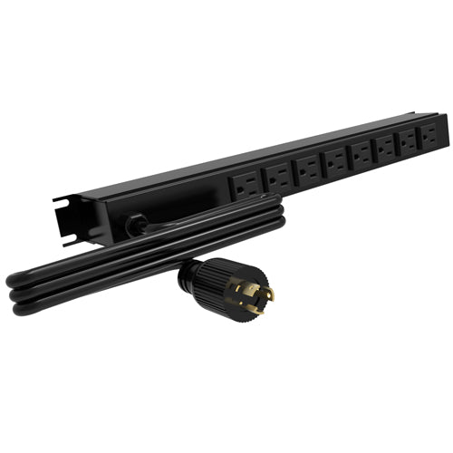 Hammond, 1583-V Series, Rack Mount PDU 15A with Shielded Cord 5-15P Straight
