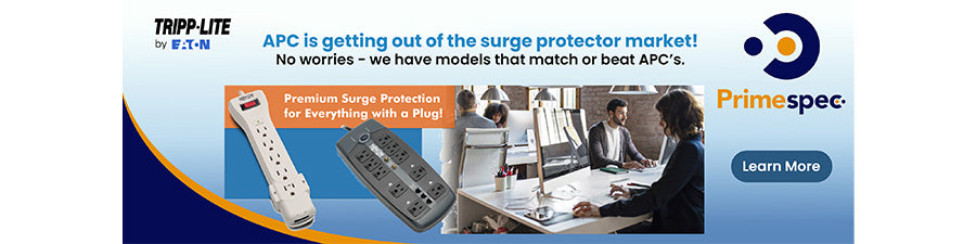 Need to replace an APC  surge protector?  Choose the #1 brand:  Tripp Lite by Eaton