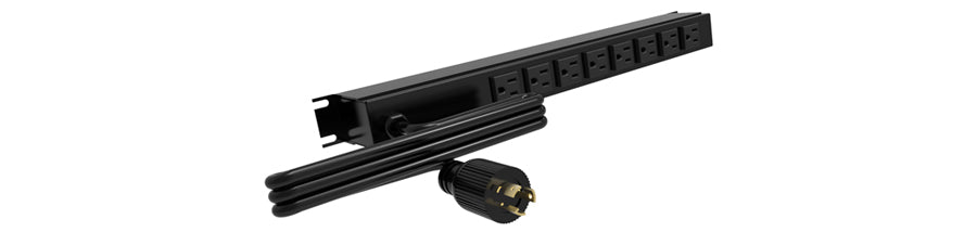 1583-V Series Rack Mount Basic PDU with Shielded Cord
