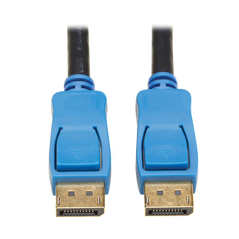 Tripp Lite DisplayPort Cable 1.4 w/Latching Connectors 8K Black   6ft