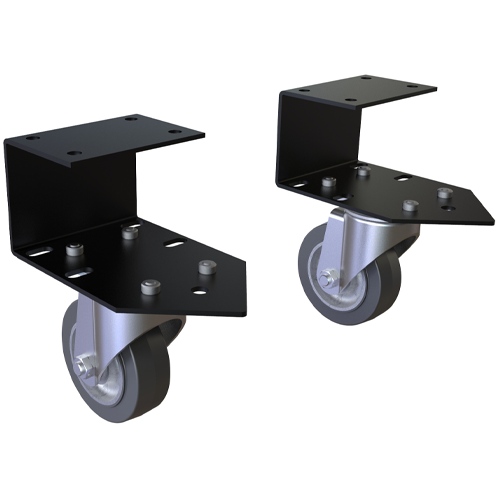 Hammond, CCST Series, Medium Caster Set, Non-locking Castors (set of 2)