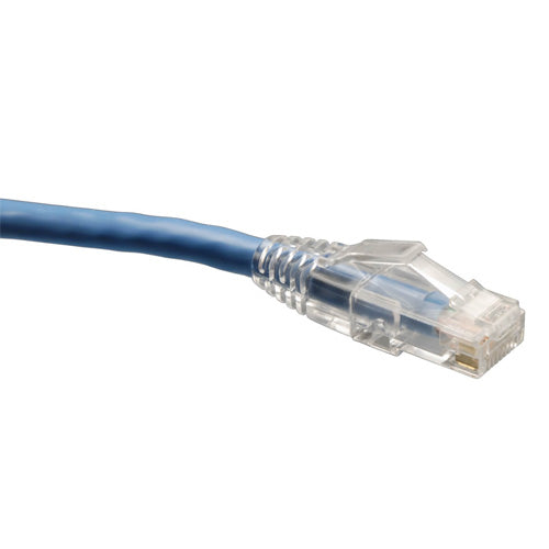 Tripp Lite Patch Cord Cat6 Solid Conductor Blue,  50 ft