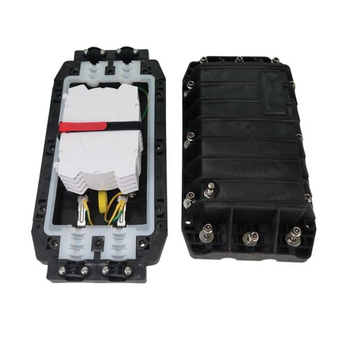 Tripp Lite Fiber Splice Horizontal Enclosure - 4 Splice Trays 96 Fiber Capacity