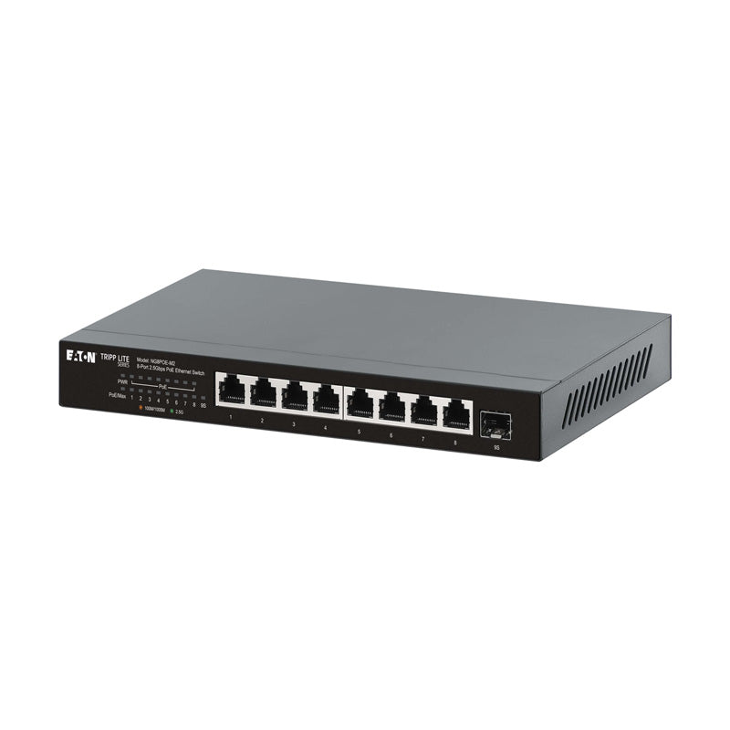 Tripp Lite series 8-Port 2.5 Gbps Desktop Gigabit Ethernet Unmanaged Switch