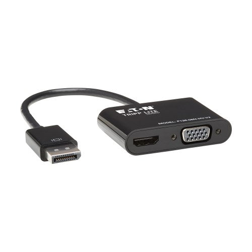 Tripp Lite series DisplayPort to VGA/HDMI All-in-One Converter Adapter,