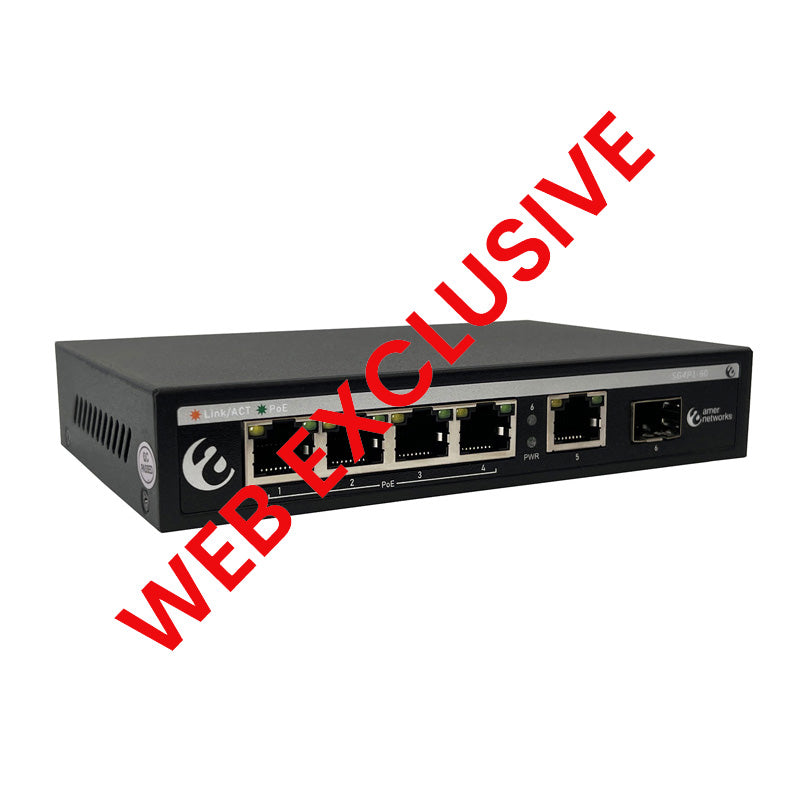 4-Port Gigabit PoE Switch 