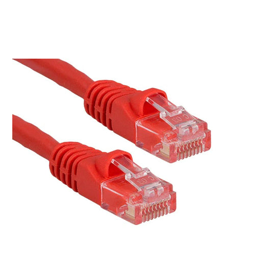 Signamax Category 5e Patch Cord Crossover  3ft. RED w Boot