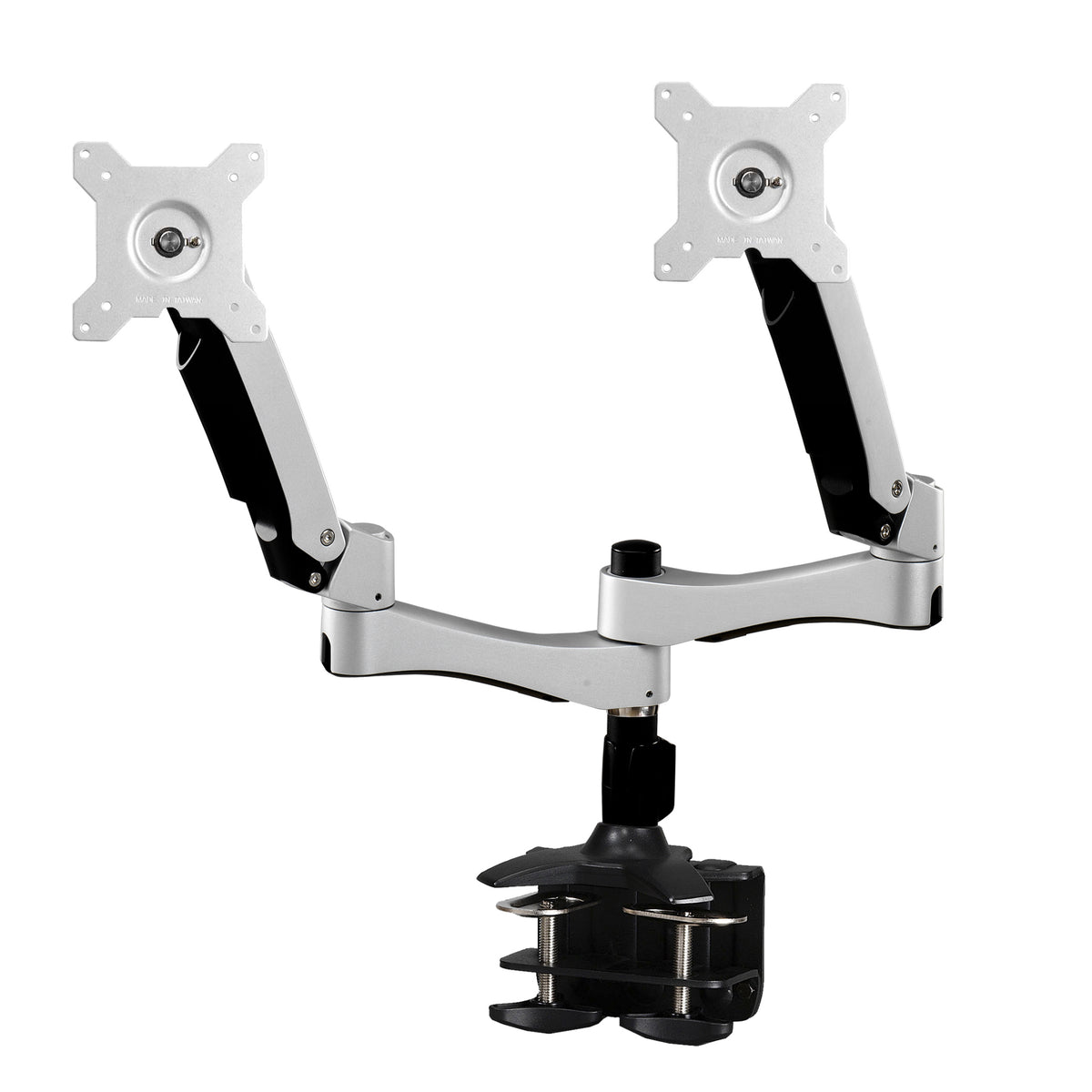 Amer Mounts Clamp, Dual, Articulating Arm