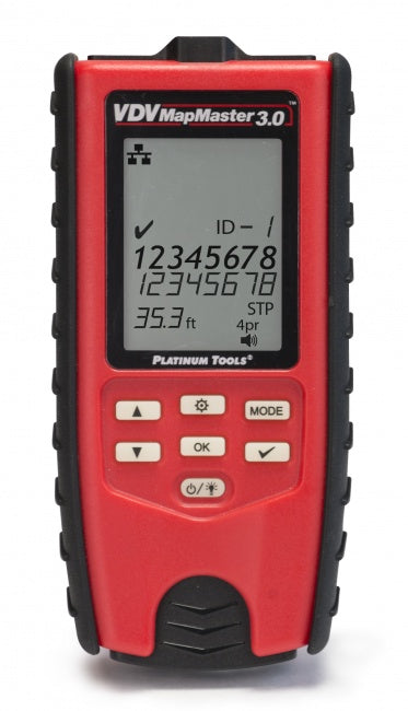 Platinum Tools, VDV MapMaster 3.0 Cable Tester Deluxe PRO Kit