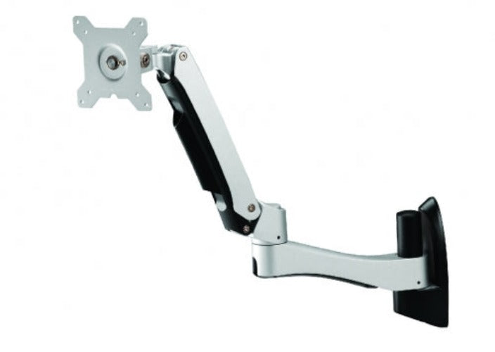 Amer Mounts Wall Mount, Single, Articulating Arm- Extended Reach