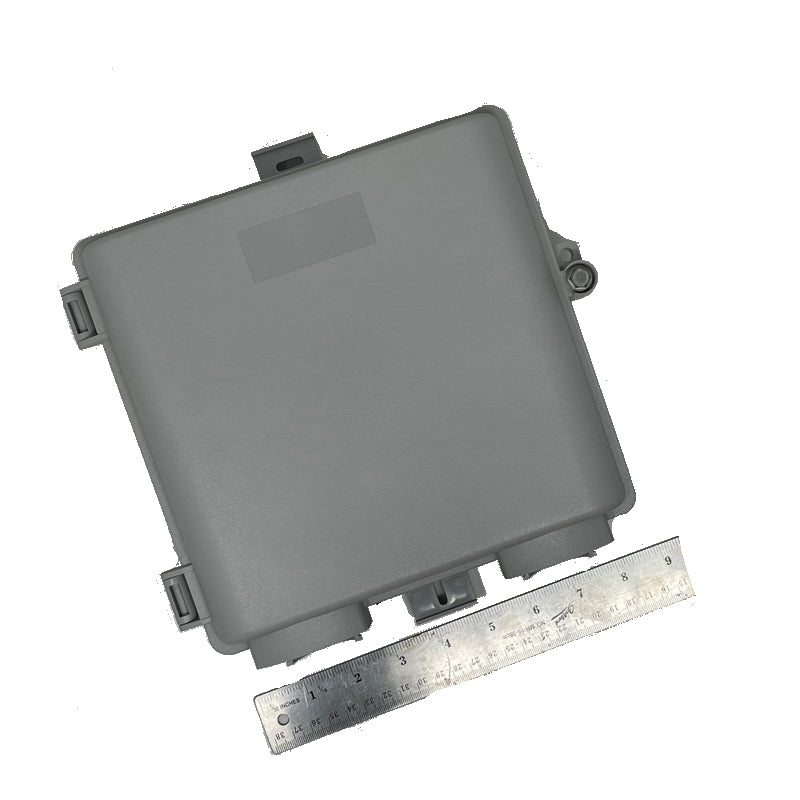 Fiber Termination Box, Fits 1 SC simplex adapter, Splice Style (Empty)
