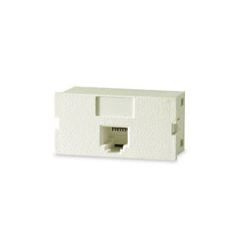 Signamax, Modular, Category 5e Module, 1-Port T568A/B, White