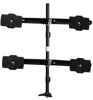 Amer Mounts Clamp, Quad Monitor for max 32&quot; Displays