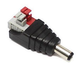 ESS, DC Plug-In with Terminal Block (Male), Fast-In