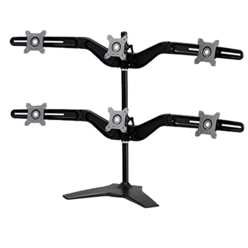 Amer Mounts Stand, Six Panel, Monitor Mount