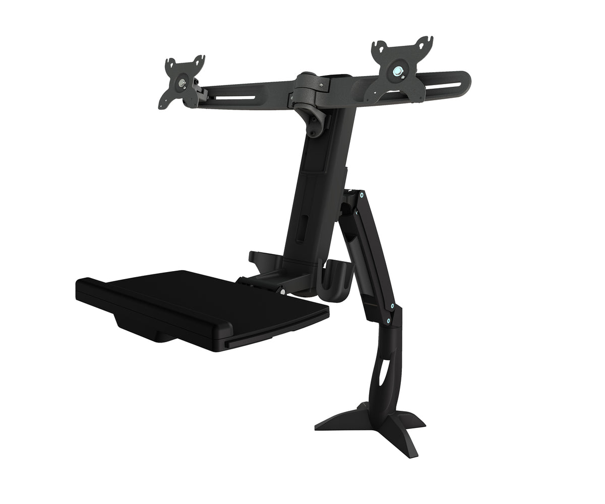 Amer Mounts Workstation, Dual Sit Stand
