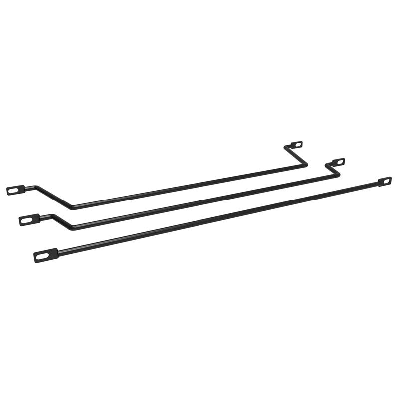 Hammond, CLB Series, Cable Lacing Bar, 0.00&quot; Depth  - (10 Pack)