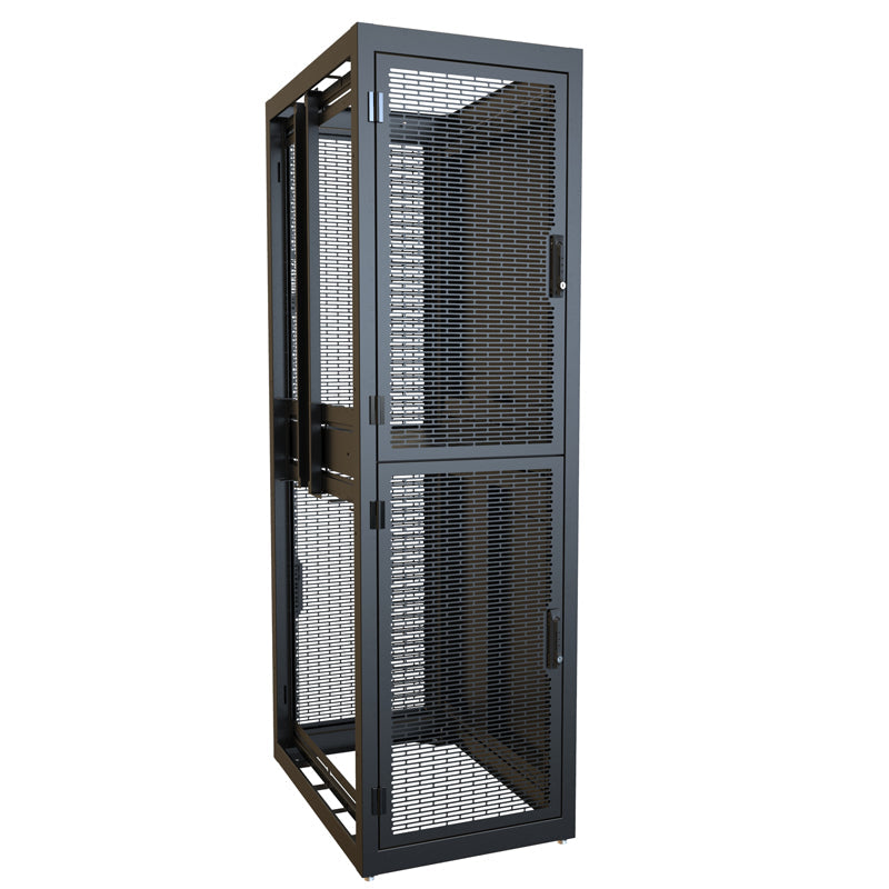 Hammond CLC Series, Co Location Cabinet System, 2 Bay 48&quot; Deep