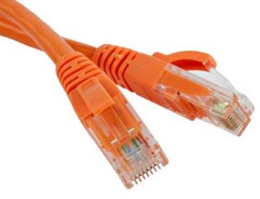 Patch Cable CAT5E Snag-Proof Orange   1&#39; (Price for In stock items only)