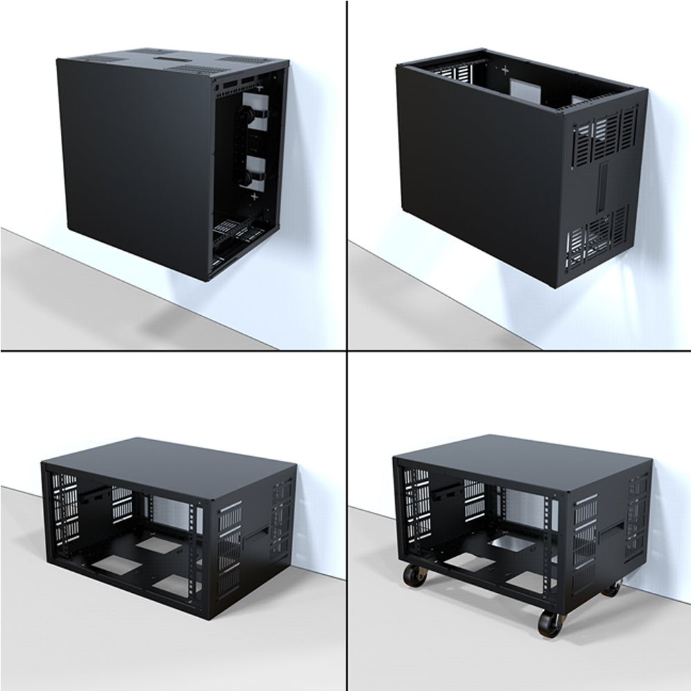 Hammond, SDC Series, Multi-Use Rack Cabinet, 6U, Depth 31.50&quot;